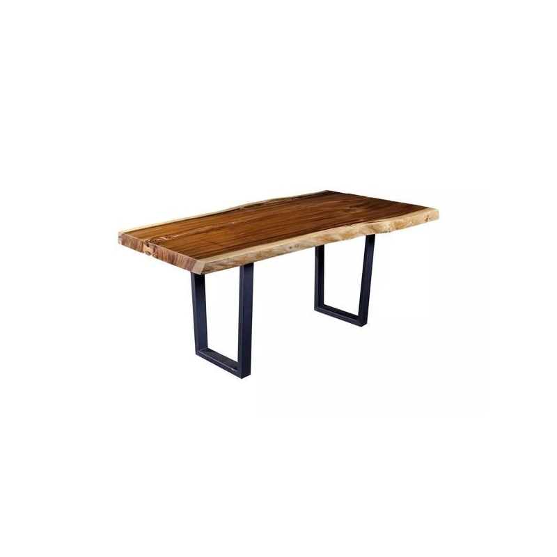 Suar Slab Dining Table 753 by Mulyoharjo Furniture Supplier Suar Slab Dining Table 753 by Mulyoharjo Furniture Supplier