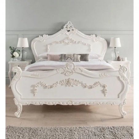 French classic bed Furniture Jepara