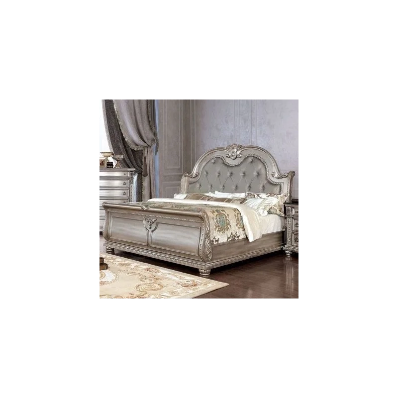 Elegant painted classic beds in Indonesia Furniture Wholesaler Elegant painted classic beds in Indonesia Furniture Wholesaler