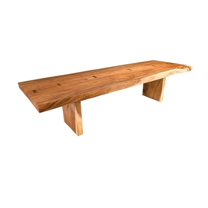 Suar Slab Dining Table 758 by Mulyoharjo Furniture Supplier Suar Slab Dining Table 758 by Mulyoharjo Furniture Supplier