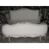 Mahogany wood classic bed Furniture Indonesia