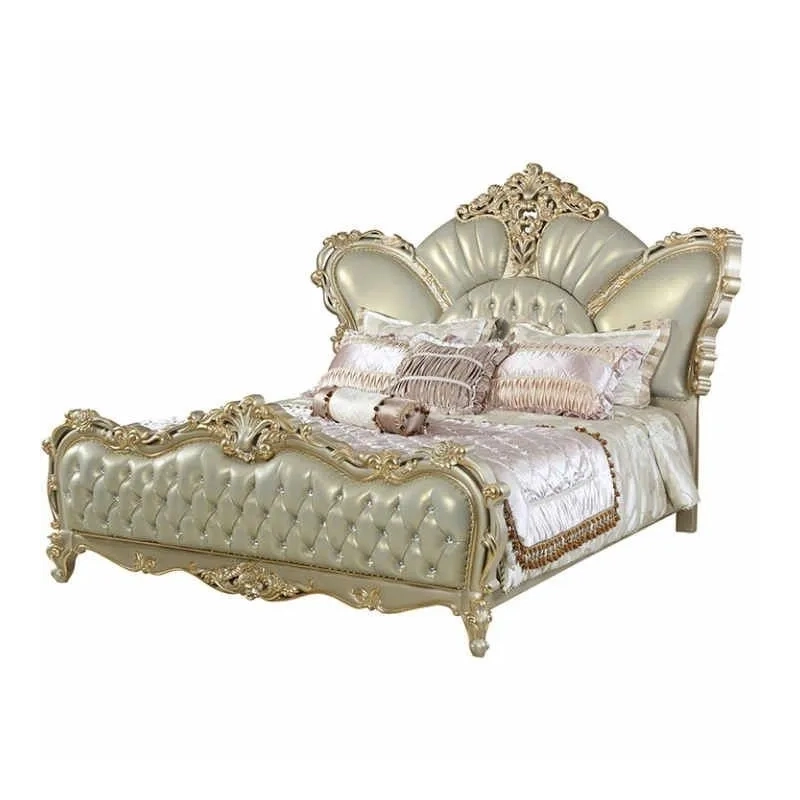 Baroque luxury classic bed designs Furniture Mulyoharjo Baroque luxury classic bed designs Furniture Mulyoharjo
