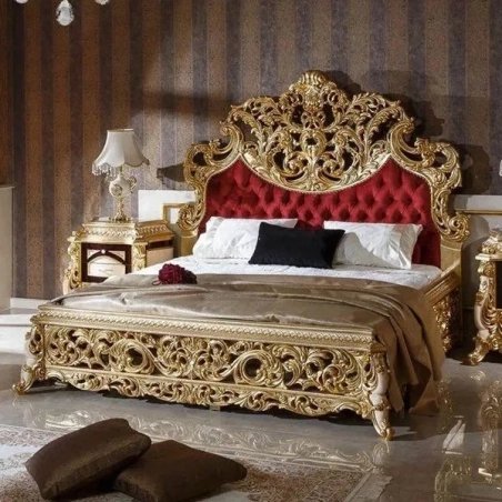 French classic bed Furniture Jepara