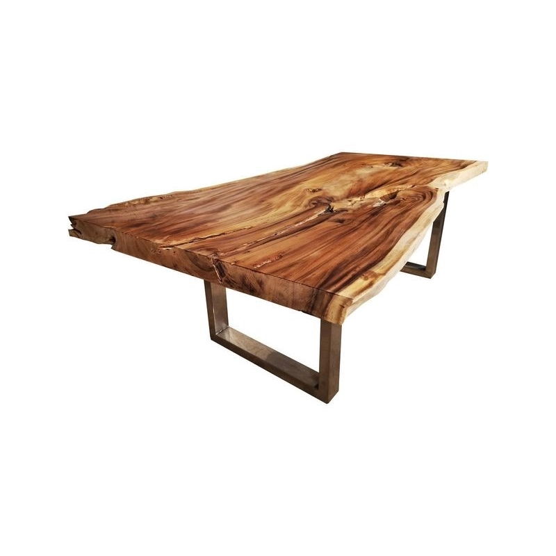 Suar Slab Dining Table 769 by Mulyoharjo Furniture Supplier Suar Slab Dining Table 769 by Mulyoharjo Furniture Supplier