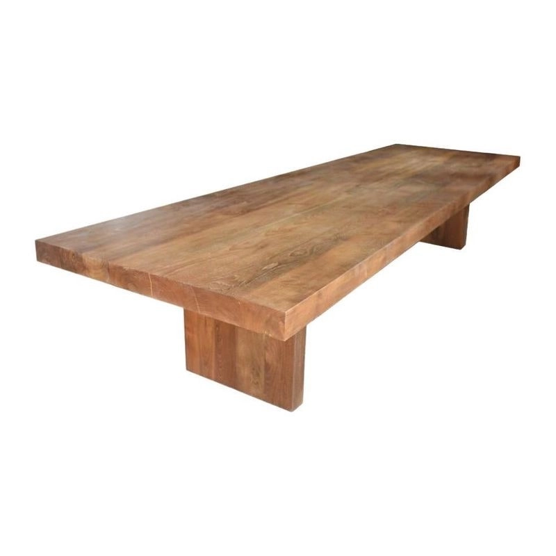 Suar Slab Dining Table 780 by Mulyoharjo Furniture Supplier Suar Slab Dining Table 780 by Mulyoharjo Furniture Supplier