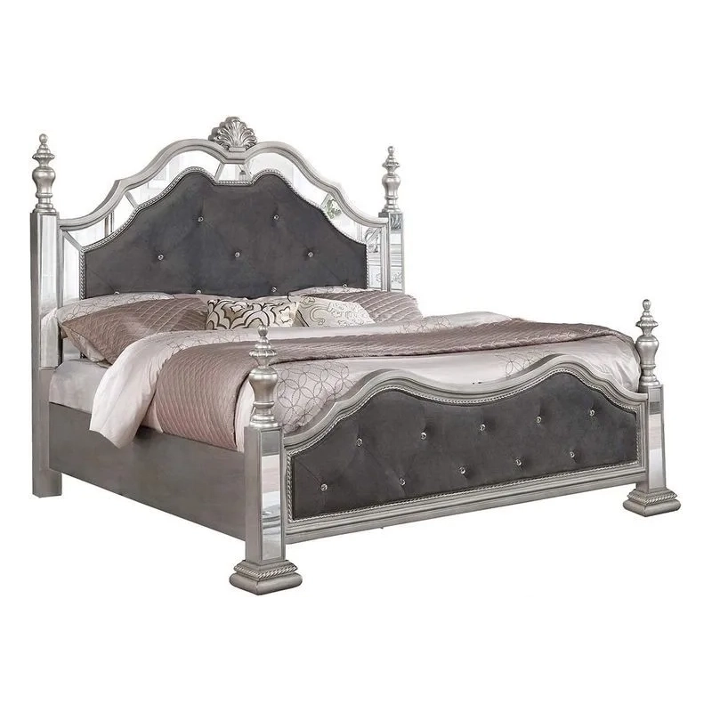 Louise-inspired classic beds with intricate carvings Furniture Supplier Louise-inspired classic beds with intricate carvings Furniture Supplier