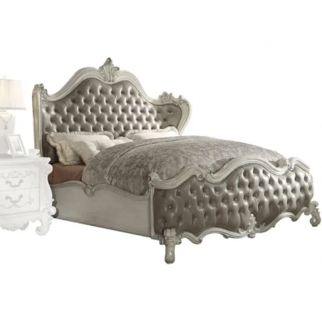 Luxury Rococo style classic bed Furniture Supplier