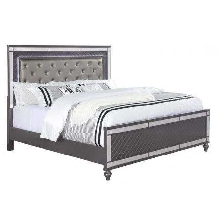 Luxury Rococo style classic bed Furniture Wholesaler