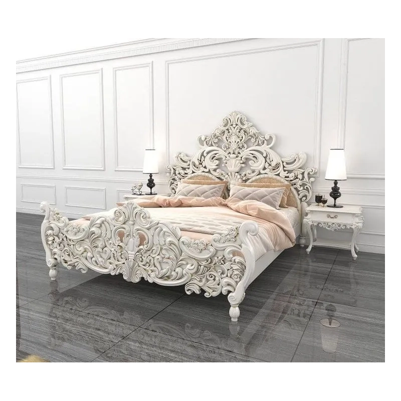 Painted classic bed Furniture Export