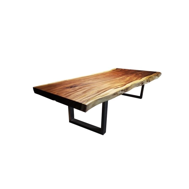 Suar Slab Dining Table 791 by Mulyoharjo Furniture Supplier Suar Slab Dining Table 791 by Mulyoharjo Furniture Supplier