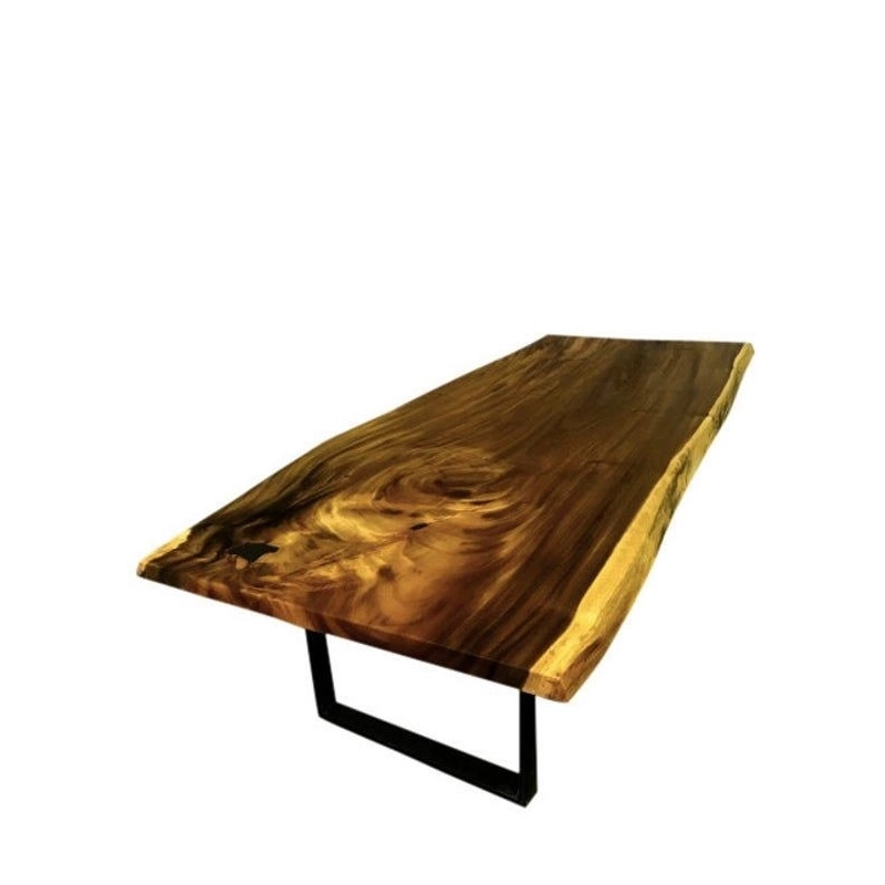 Suar Slab Dining Table 794 by Mulyoharjo Furniture Supplier Suar Slab Dining Table 794 by Mulyoharjo Furniture Supplier