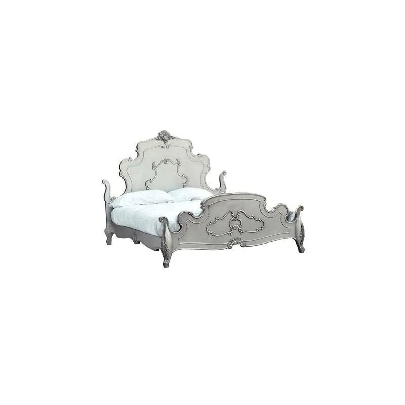 Mahogany wood classic bed Furniture Central Java