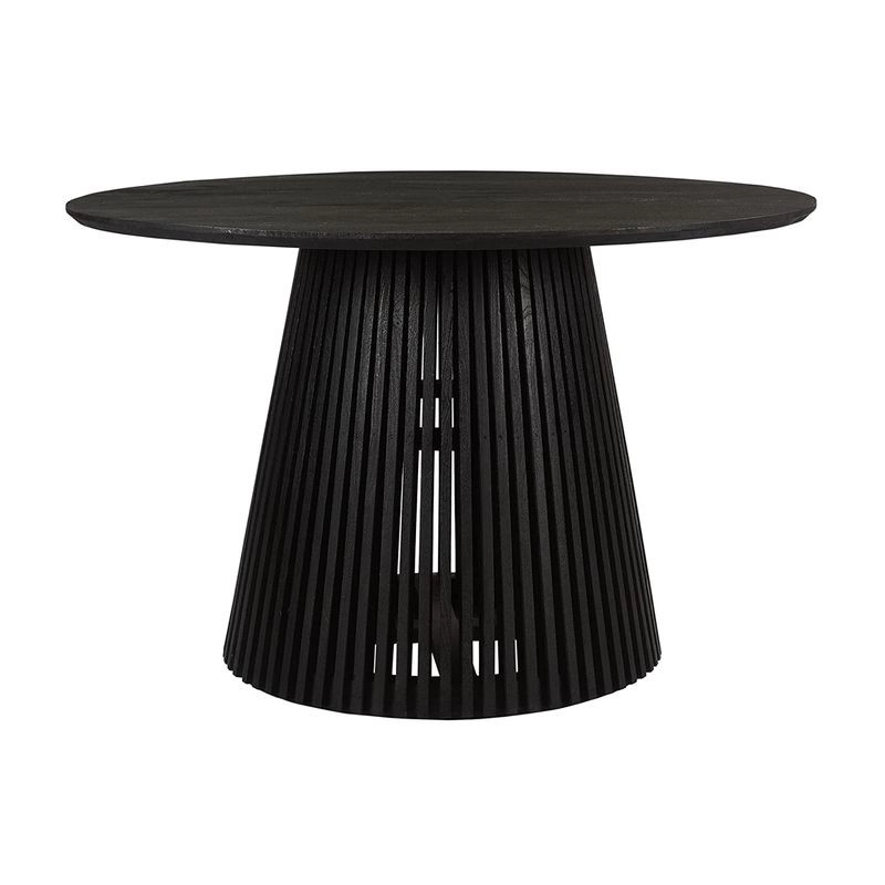 Mulyoharjo Mid-Century Modern Round Wood Dining Table Mulyoharjo Mid-Century Modern Round Wood Dining Table