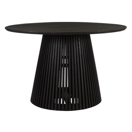 Mulyoharjo Mid-Century Modern Round Wood Dining Table