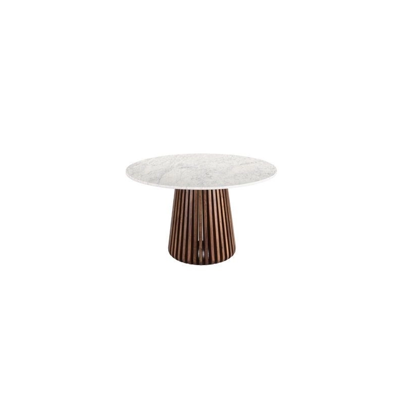 Mid-Century Modern Round Wood Dining Table Mid-Century Modern Round Wood Dining Table