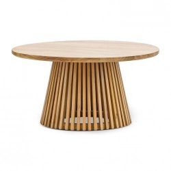 Mulyoharjo Modern Oval Wood Dining Table