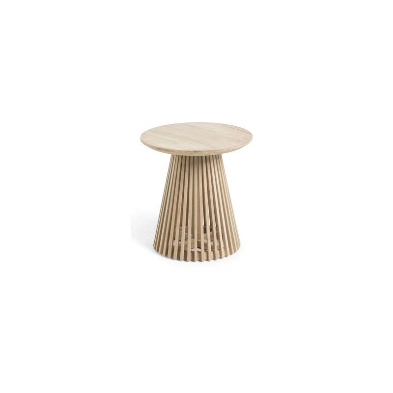 Mulyoharjo Modern Round Dining Table - Minimalist Wood Design Mulyoharjo Modern Round Dining Table - Minimalist Wood Design