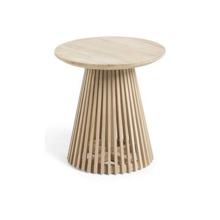 Mulyoharjo Modern Round Dining Table - Minimalist Wood Design