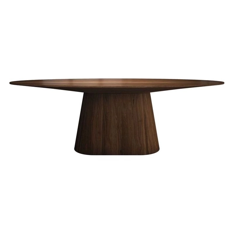 Mulyoharjo Mid-Century Modern Round Wooden Dining Table Mulyoharjo Mid-Century Modern Round Wooden Dining Table