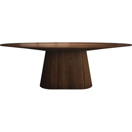 Mulyoharjo Mid-Century Modern Round Wooden Dining Table