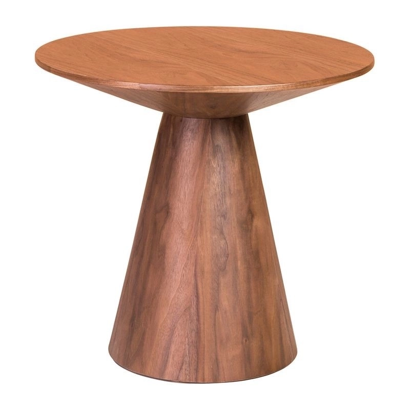 Mulyoharjo Modern Black Wood Round Dining Table Mulyoharjo Modern Black Wood Round Dining Table