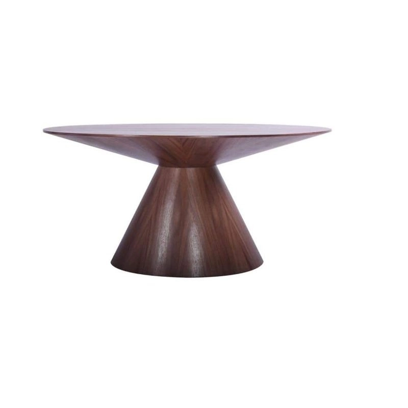 Modern Round Wooden Dining Table by Mulyoharjo Modern Round Wooden Dining Table by Mulyoharjo