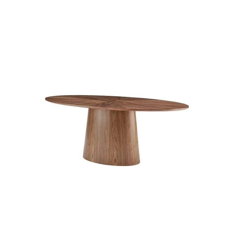 Mulyoharjo Mid-Century Modern Round Dining Table Solid Wood Mulyoharjo Mid-Century Modern Round Dining Table Solid Wood