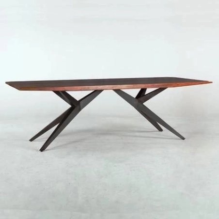 Mulyoharjo Louis XVI Dining Table with Marble Top and Gilded Wood