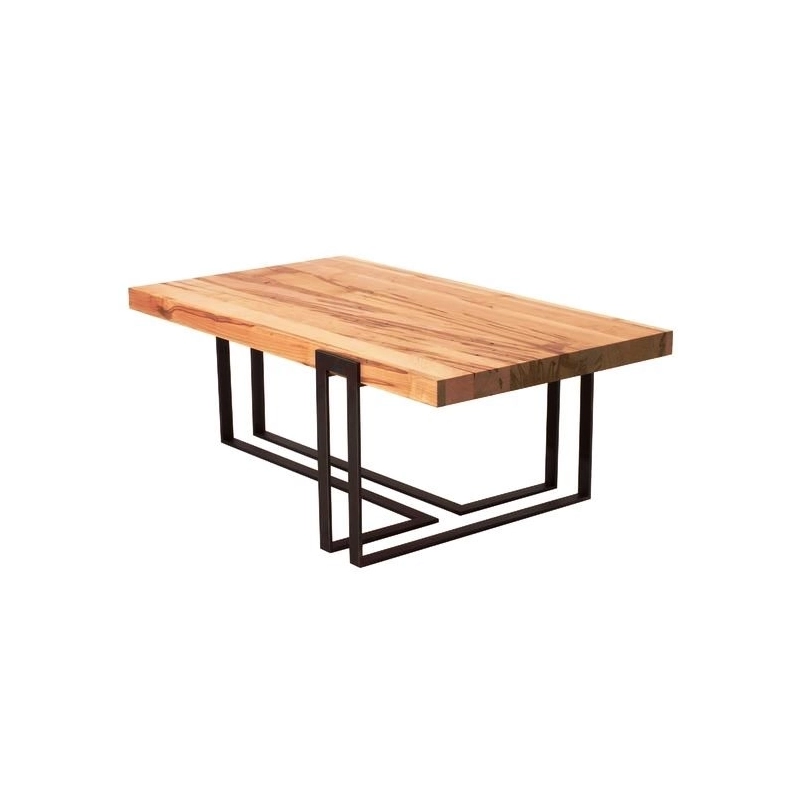 Mulyoharjo Live Edge Dining Table with Resin River Design