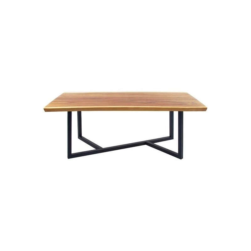 Mulyoharjo Mid-Century Modern Dining Table - Solid Wood Design Mulyoharjo Mid-Century Modern Dining Table - Solid Wood Design