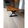 Modern Epoxy Resin Dining Table by Mulyoharjo