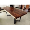 Natural Live Edge Wood Dining Table