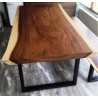 Neoclassical Inlaid Marble Dining Table