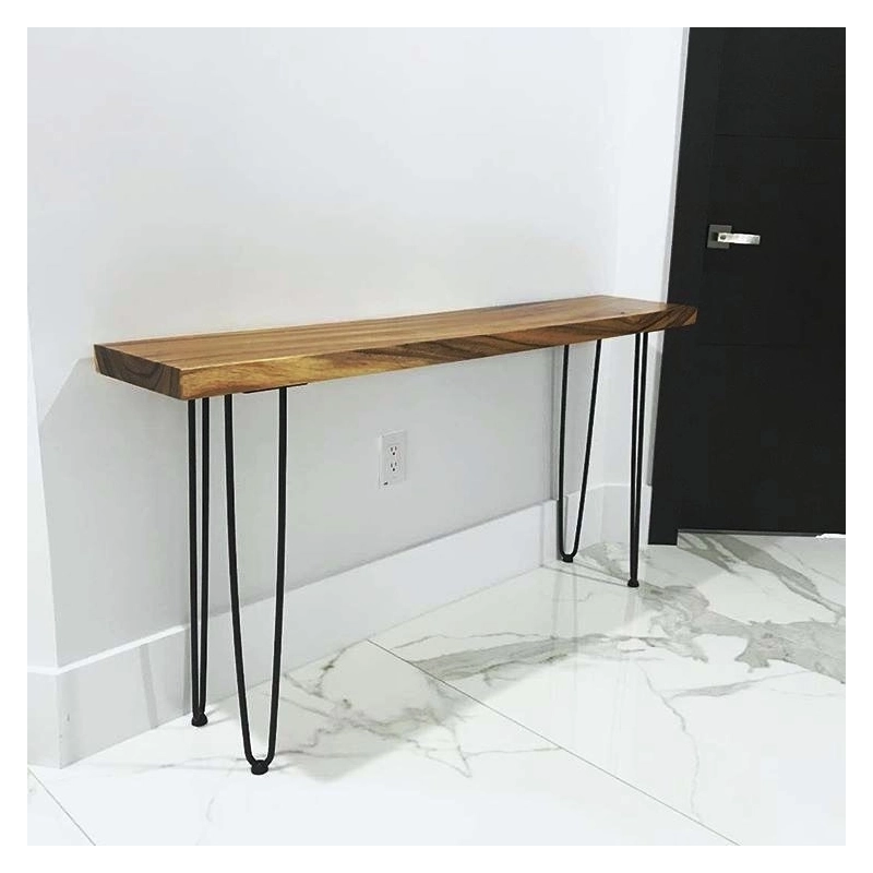 Mulyoharjo Live Edge Dining Table Solid Wood Brown Natural Rustic Mulyoharjo Live Edge Dining Table Solid Wood Brown Natural Rustic