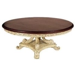 Mulyoharjo Natural Live Edge Dining Table - Solid Wood, Rustic Design