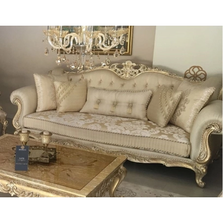 Luxurious Classic Sofa 2 Seater for Living Room by Mulyoharjo Furniture Supplier