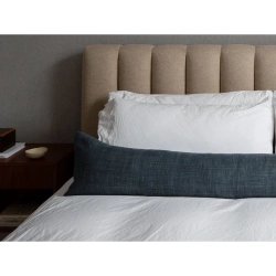 Modern Upholstered Channel Headboard Bed Frame