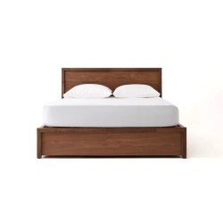 Modern Solid Wood Bed Frame Platform Style