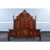 Elaborate Classic Traditional Carved Wood Bed Frame