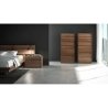 Minimalist Modern Solid Wood Platform Bed Frame with Headboard