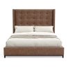 Luxury Tufted Wingback Upholstered Bed Frame