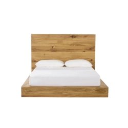 Modern Minimalist Solid Wood Platform Bed Frame