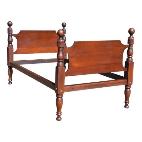 Solid Wood Classic Traditional Bed Frame