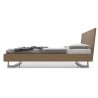 Modern Wooden Platform Bed Frame with Headboard