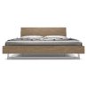 Modern Wooden Platform Bed Frame with Headboard