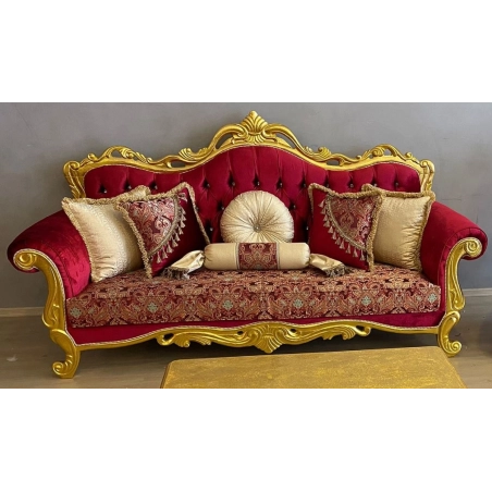 Luxurious Classic Sofa 2 Seater for Living Room by Mulyoharjo Furniture Supplier