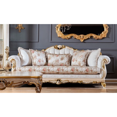 Luxurious Classic Sofa 2 Seater for Living Room by Mulyoharjo Furniture Supplier