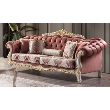 Luxurious Classic Sofa 2 Seater for Living Room by Mulyoharjo Furniture Supplier