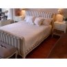 Upholstered French Provincial Classic Wood Bed Frame