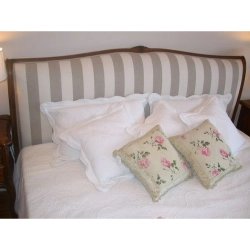 Upholstered French Provincial Classic Wood Bed Frame